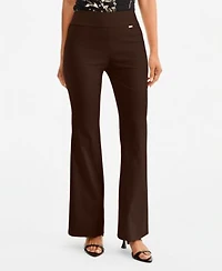 I.N.C. International Concepts Womens Flared Leg Pull On Pants 0p 18 Exclusively At Macys