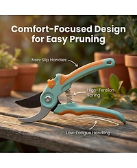 Xdovet SK5 Steel Non-Stick Coated Garden Pruning Shears