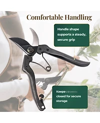 Xdovet Forged Alloy Steel Pruning Shears Cutting Diameter: 0.59 inches