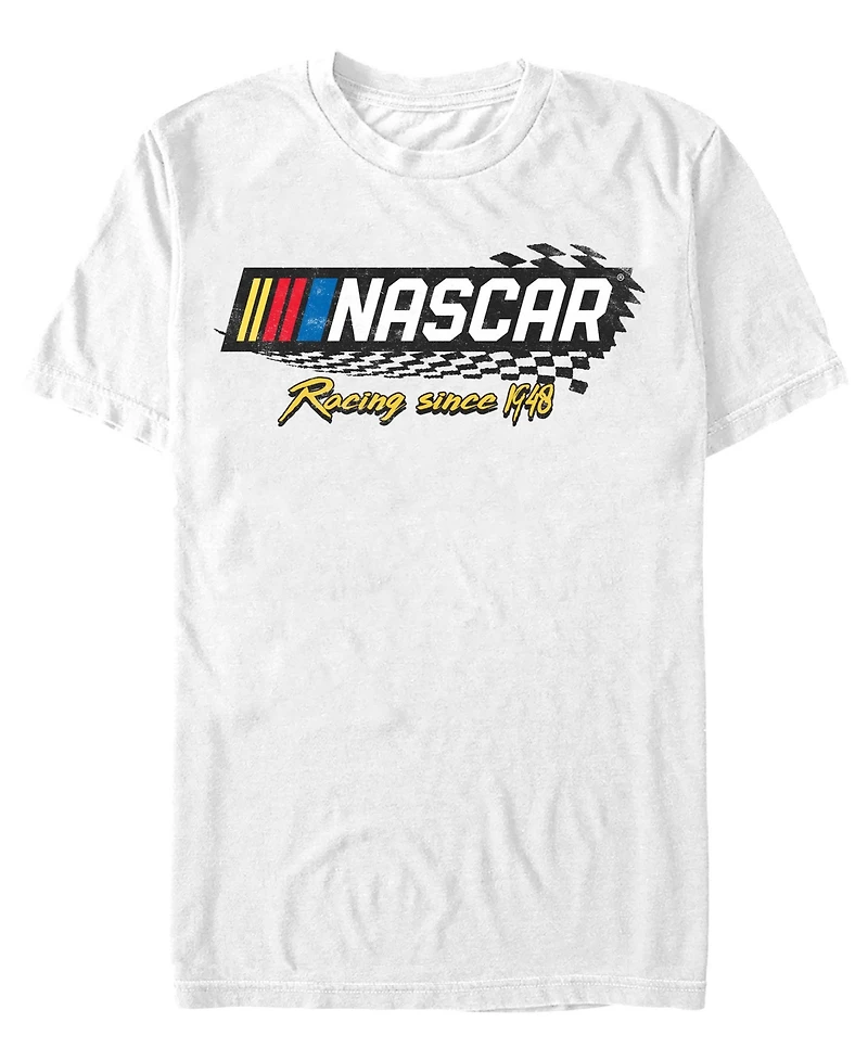 Fifth Sun Men's Checker Racing Graphic T-Shirt
