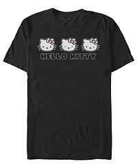 Fifth Sun Men's Hello Kitty Expressions Graphic T-Shirt