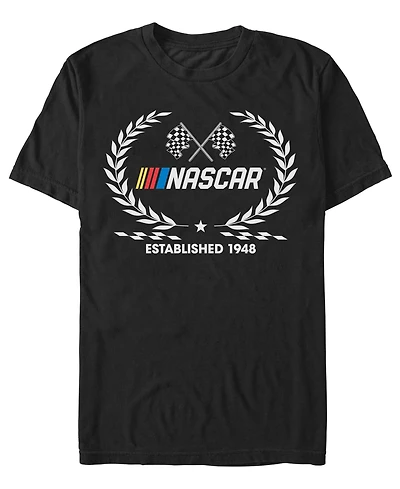 Fifth Sun Men's Nascar Established 1948 Graphic Logo T-Shirt