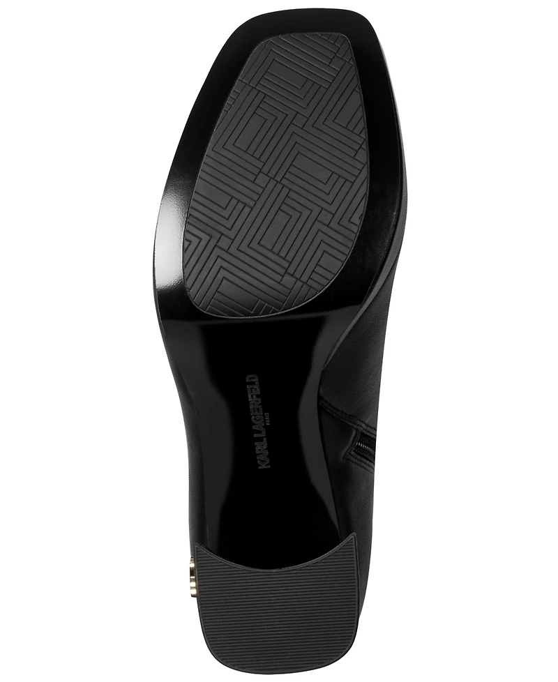 Karl Lagerfeld Paris Women's Malika Platform Booties