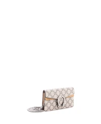 Pre-Owned Gucci Super Mini Dionysus Bag Gg Coated Canvas