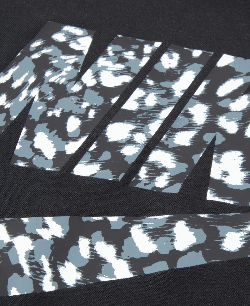 Nike Girls' 4-6X Animal Crewneck T-Shirt