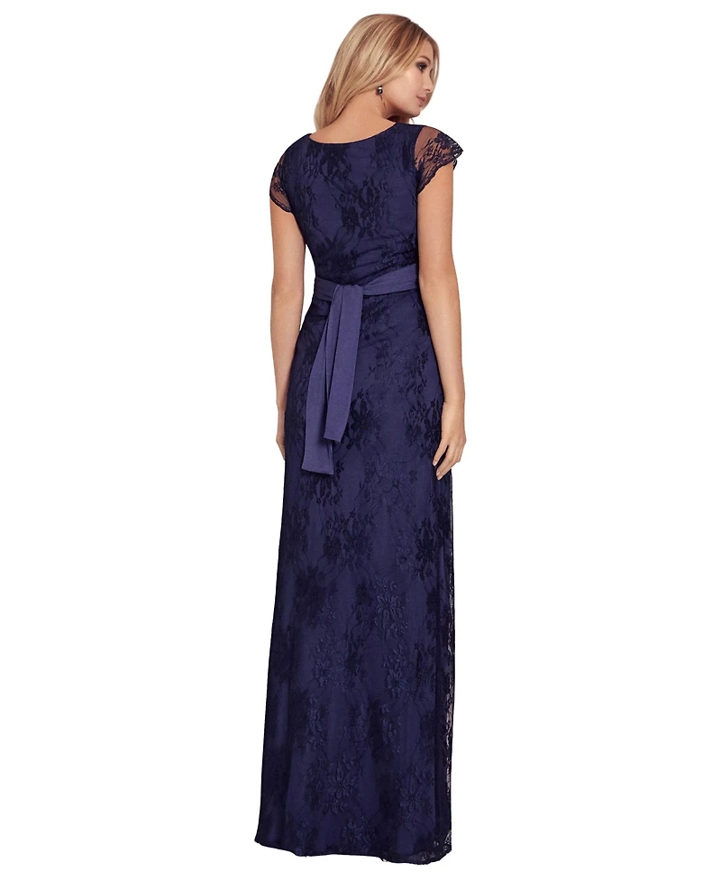 Tiffany Rose Maternity April Nursing Floral-Lace Gown