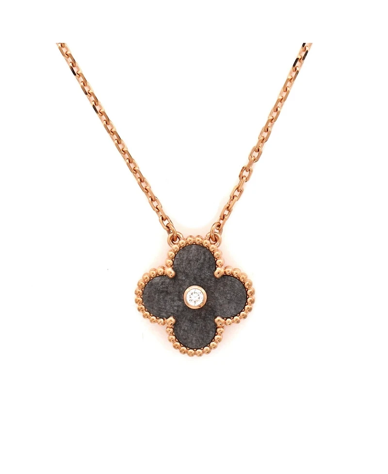 Pre-Owned Van Cleef and Arpels Vintage Alhambra Pendant Necklace