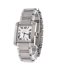 Pre-Owned Cartier Tank Francaise Automatic Watch in Stainless Steel 28mm