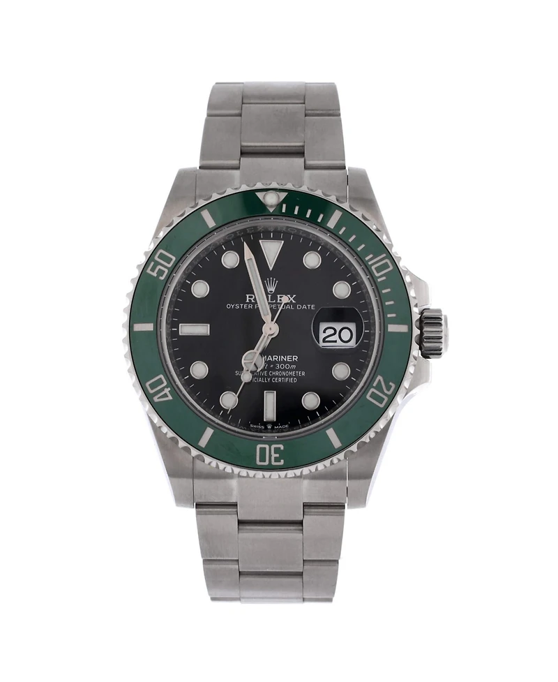 Pre-Owned Rolex Oyster Perpetual Submariner Starbucks Date Automatic Watch in Stainless Steel and Cerachrom 41mm