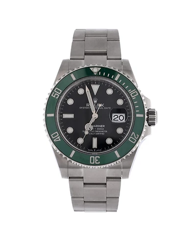 Pre-Owned Rolex Oyster Perpetual Submariner Starbucks Date Automatic Watch in Stainless Steel and Cerachrom 41mm