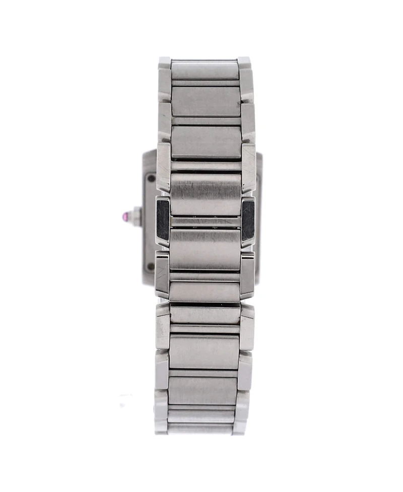 Pre-Owned Cartier Limited Edition Tank Francaise Quartz Watch in Stainless Steel 20mm
