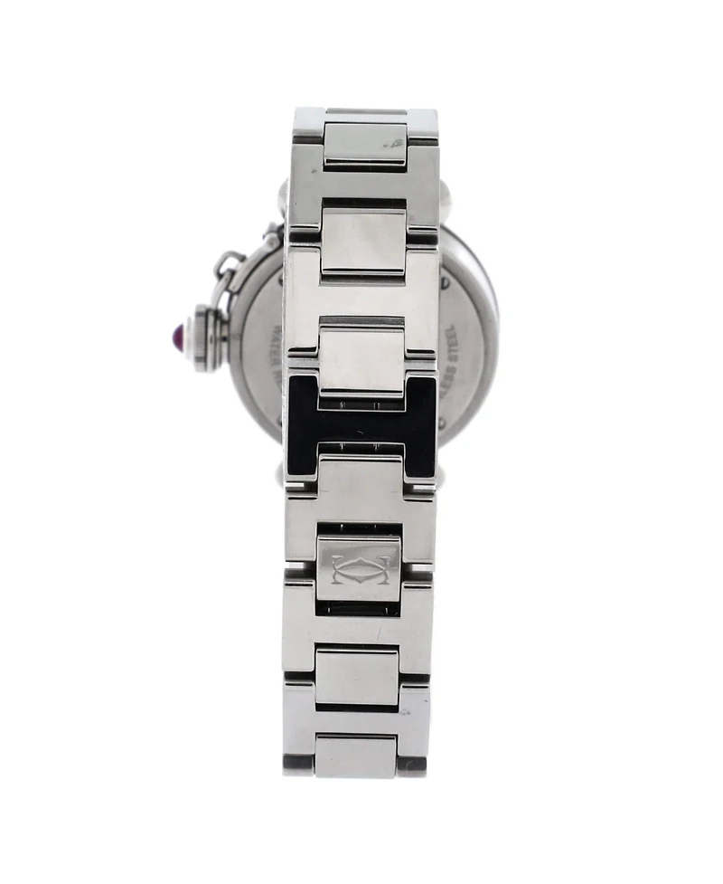 Pre-Owned Cartier Pasha de Cartier Quartz Watch in Stainless Steel 27mm