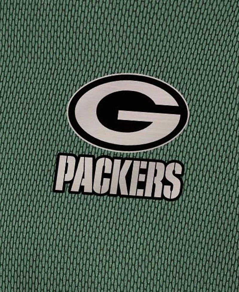 Antigua Men's Hunter Green Bay Packers Ellipse Performance Polo Shirt