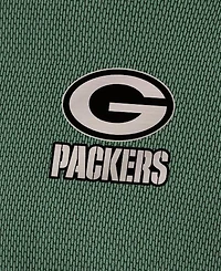 Antigua Men's Hunter Green Bay Packers Ellipse Performance Polo Shirt