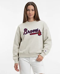 Champion Women's Atlanta Braves All-Star Relaxed-Fit Midweight Sweatshirt