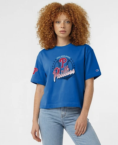 Champion Women's Philadelphia Phillies All-Star Oversized-Fit T-Shirt