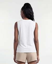 Champion Women's New England Patriots Distressed Muscle Tank Top