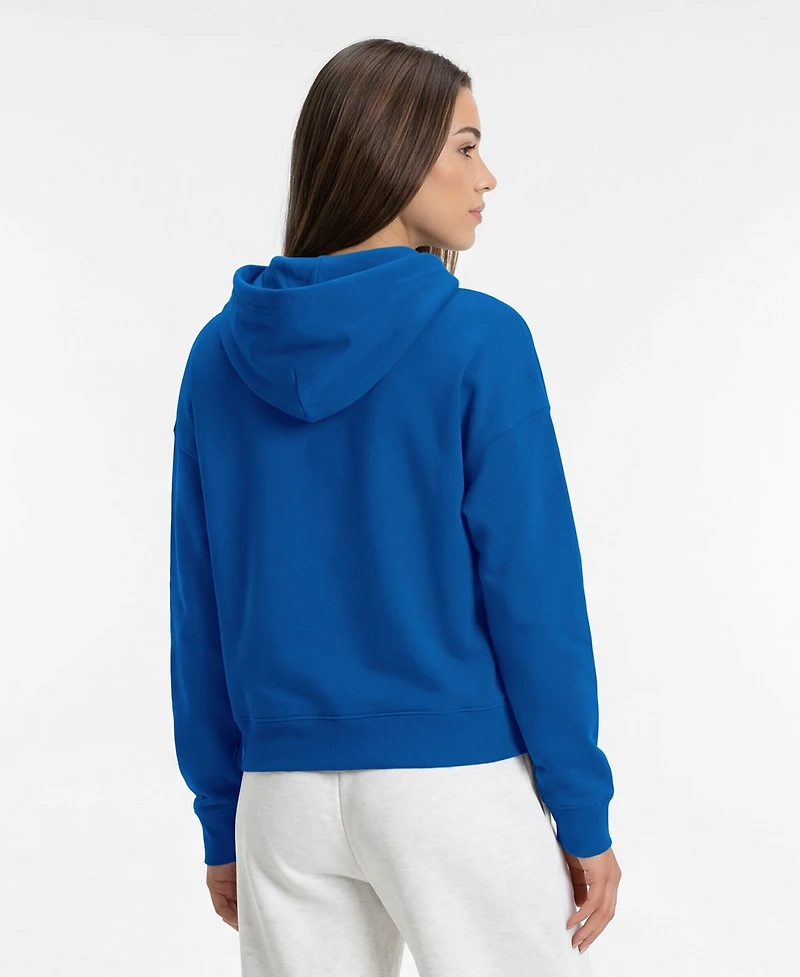 Champion Women's Buffalo Sabres Arched Pill Box Graphic Fleece-Lined Hoodie