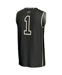 Gameday Greats Big Boys and Girls Black 1 Purdue Boilermakers Lightweight Basketball Jersey
