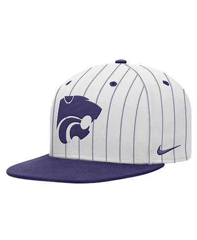 Nike Men's White Kansas State Wildcats Pro Dri-fit Snapback Hat