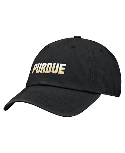 Nike Men's Black Purdue Boilermakers Club Adjustable Hat