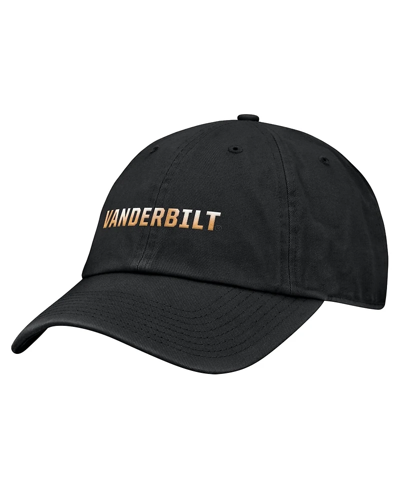 Nike Men's Black Vanderbilt Commodores Club Adjustable Hat