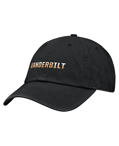 Nike Men's Black Vanderbilt Commodores Club Adjustable Hat