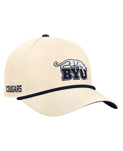 Nike Men's Natural Byu Cougars Vintage Rope Rise Adjustable Hat