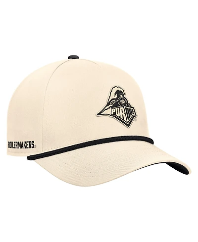 Nike Men's Natural Purdue Boilermakers Vintage Rope Rise Adjustable Hat