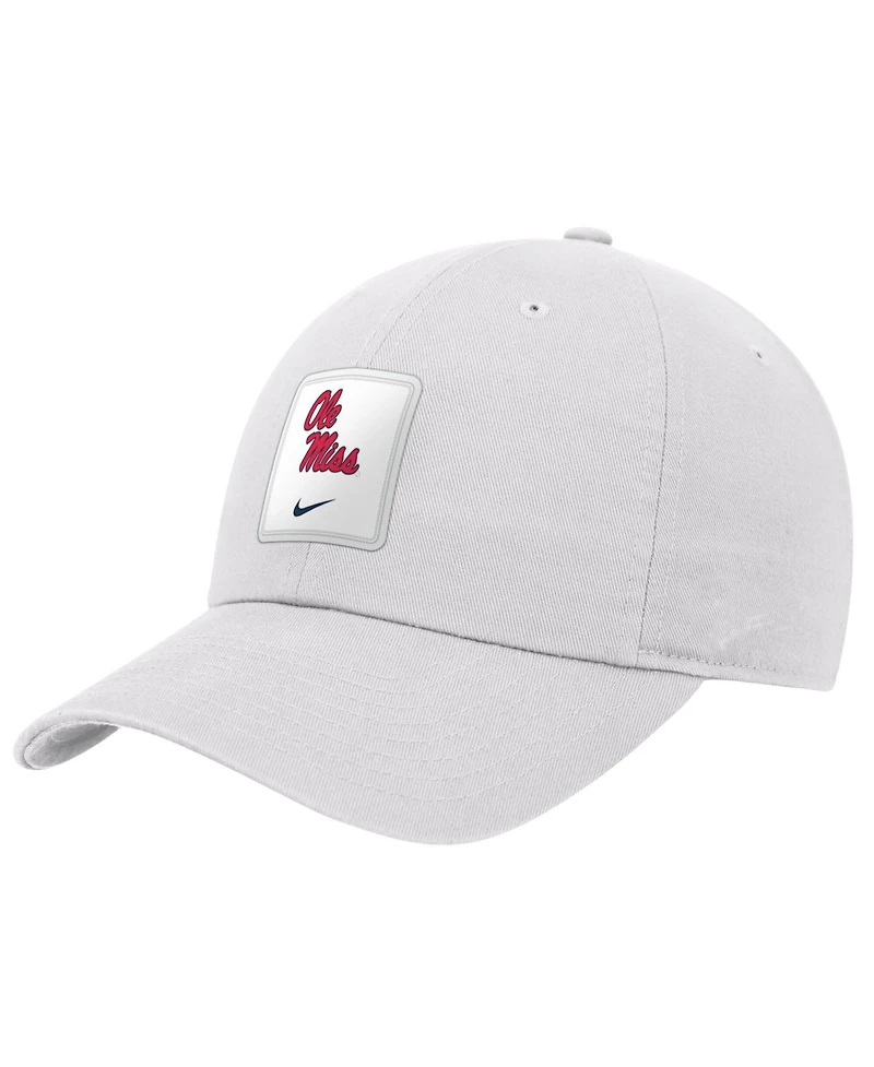 Nike Men's White Ole Miss Rebels 2026 On-Field Club Adjustable Hat