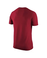 Nike Men's Crimson Harvard Primary Logo T-Shirt