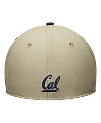 Nike Men's Beige/Navy Cal Bears Dri-fit SwooshFlex Hat