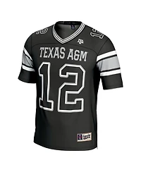 Gameday Greats Men's 12 Black Texas A&M Aggies Football Lightweight Fashion Jersey