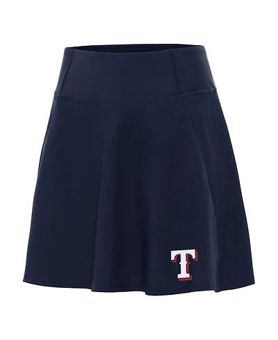 Antigua Women's Navy Texas Rangers Chip Skort