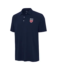 Antigua Men's Navy Usmnt Western Polo Shirt
