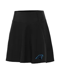 Antigua Women's Black Carolina Panthers Chip Skort
