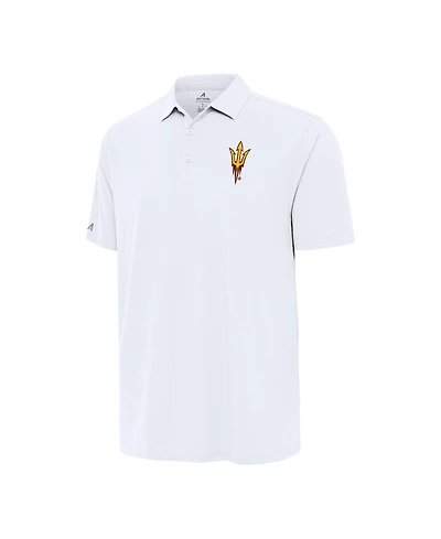 Antigua Men's White Arizona State Sun Devils Era Polo Shirt
