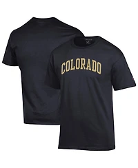 Champion Men's Black Colorado Buffaloes Basic Arch T-Shirt