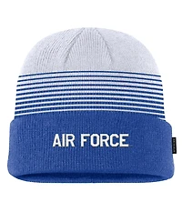 Nike Men's Royal/White Air Force Falcons 2026 On-Field Gradient Terra Cuffed Knit Hat