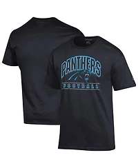 Champion Men's Black Carolina Panthers Football T-Shirt