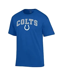 Champion Men's Royal Indianapolis Colts Arch Over Logo T-Shirt