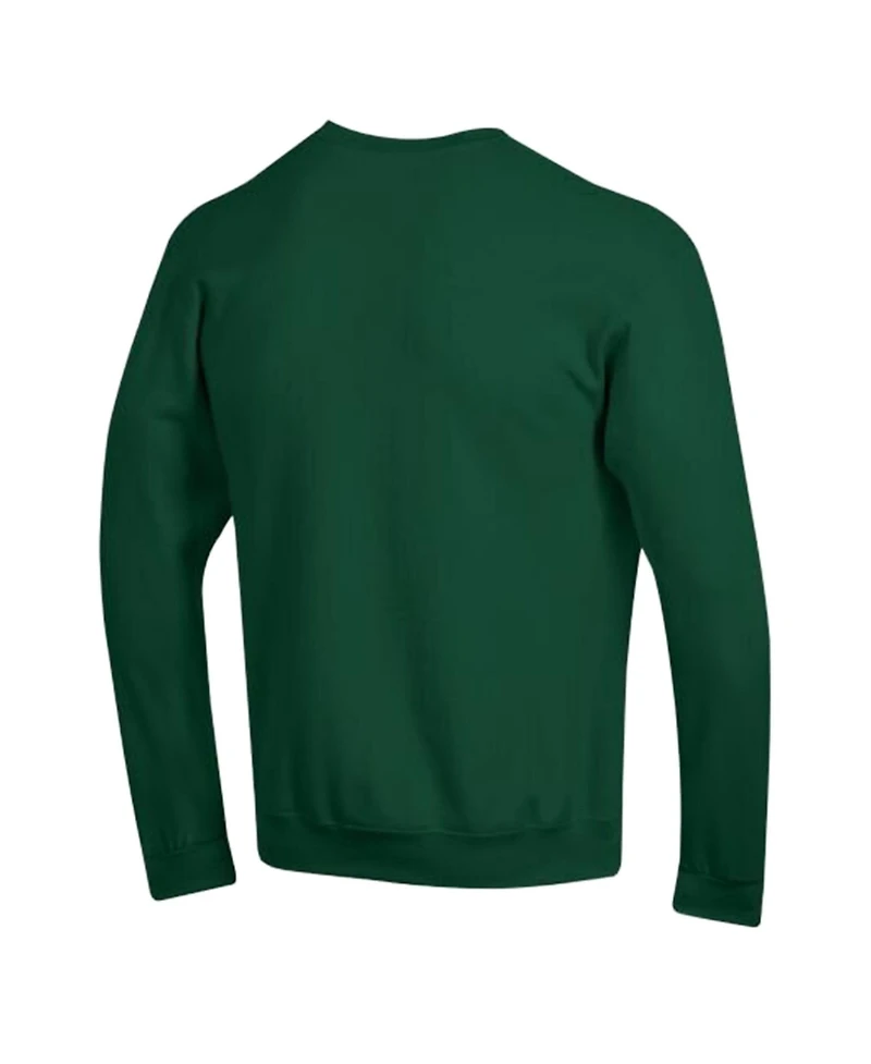 Champion Men's Green New York Jets Powerblend Fleece Sweatshirt