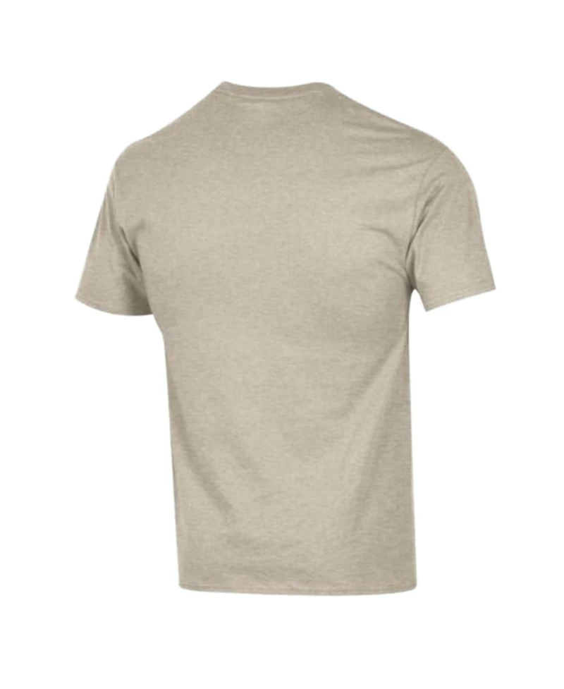 Champion Men's Oatmeal Detroit Lions Jersey T-Shirt