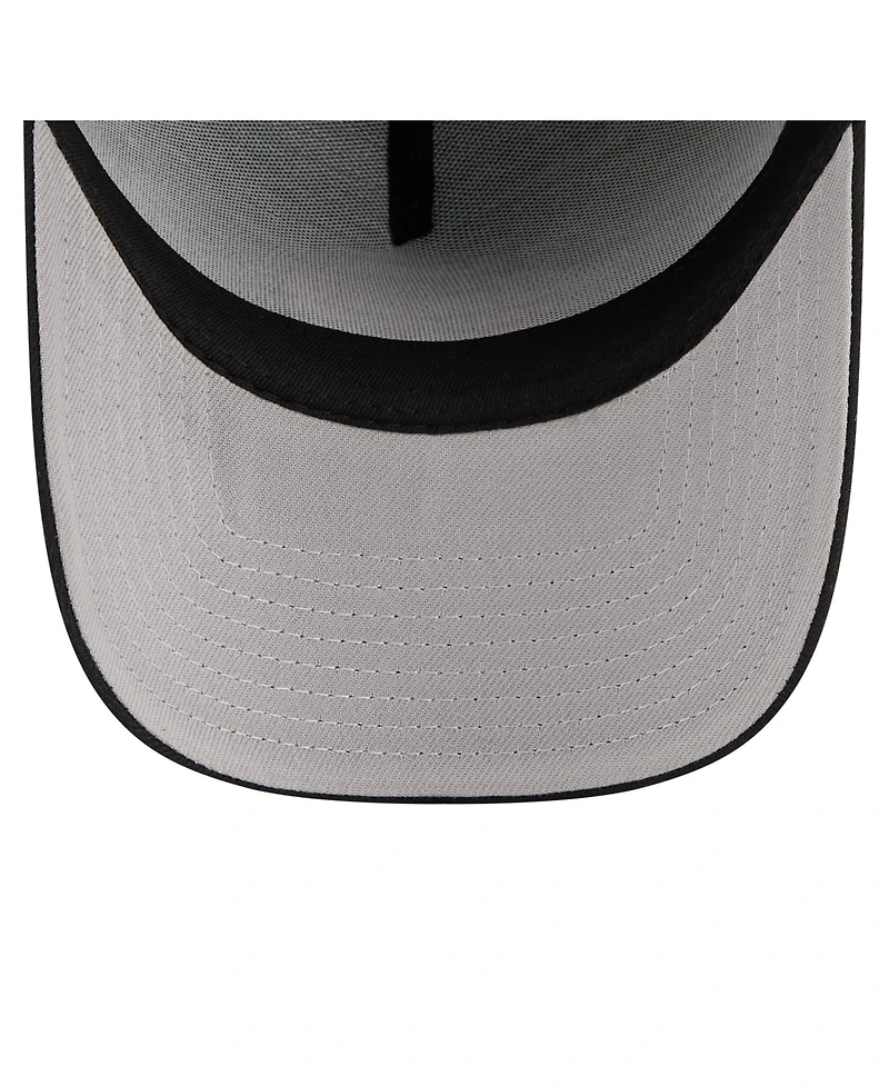 New Era Men's and Women's Black Phoenix Mercury Core Logo A-Frame 9FORTY Adjustable Hat