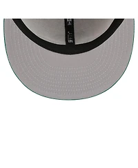 New Era Men's Tan/Kelly Green Boston Celtics Localized City Icon 59FIFTY Fitted Hat