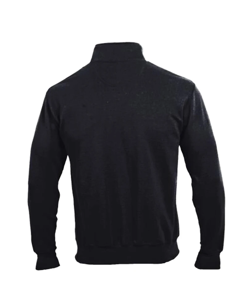 Champion Men's Black Florida State Seminoles Powerblend Quarter-Zip Pullover Sweatshirt