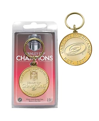 Highland Mint Carolina Hurricanes 2026 Stanley Cup Champions Bronze Coin Key Chain