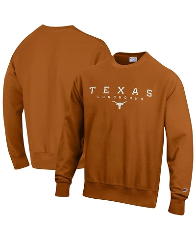 Champion Men's Texas Orange Longhorns Relentless Reverse Weave Sweatshirt