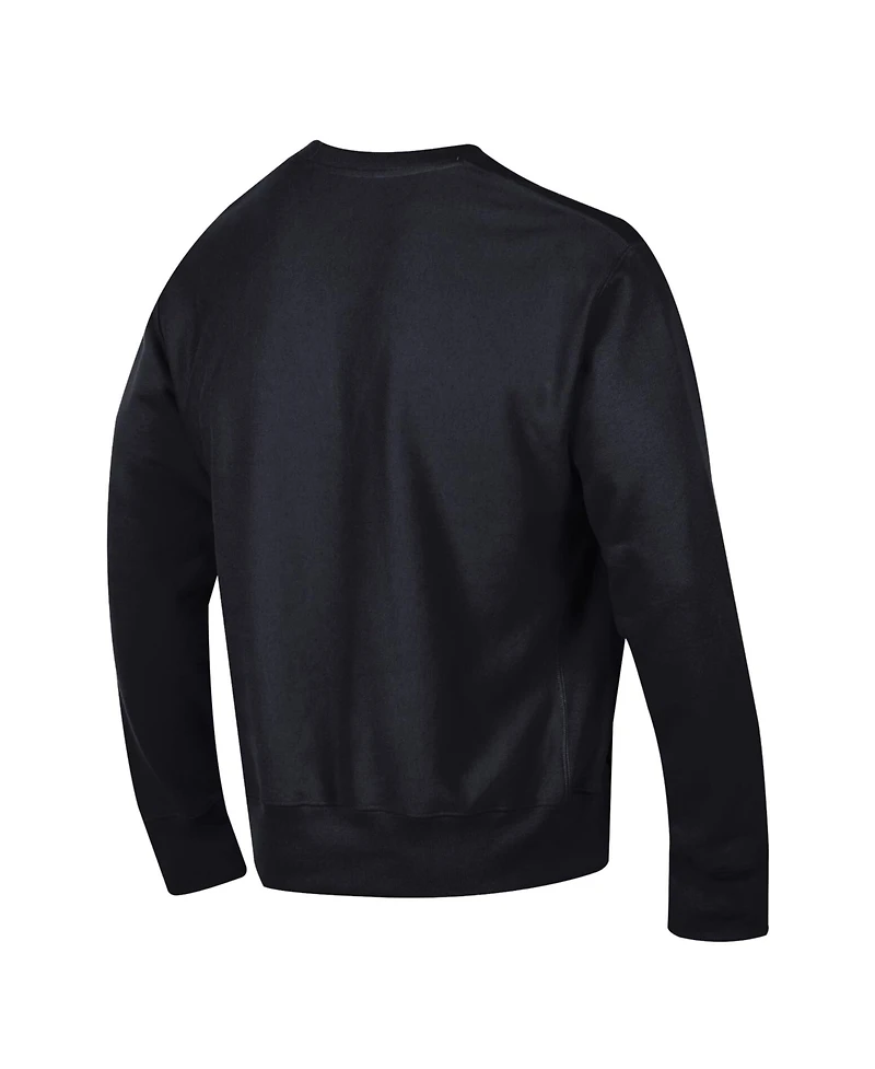 Champion Men's Black Notre Dame Fighting Irish Reverse Weave Crewneck Sweatshirt