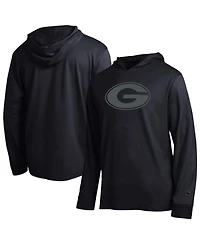 Champion Men's Black Georgia Bulldogs Tonal All-Star Long sleeves Hooded T-Shirt